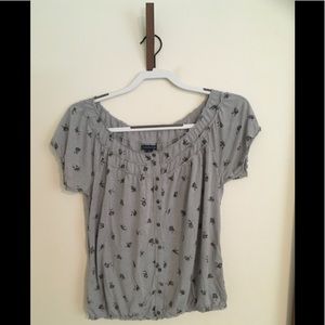 American Eagle floral top